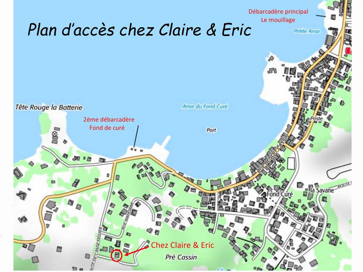 Villa Chez Claire & Eric Terre-De-Haut Exterior foto